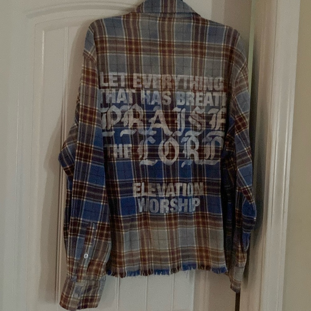 Elevation worship flannel shirt